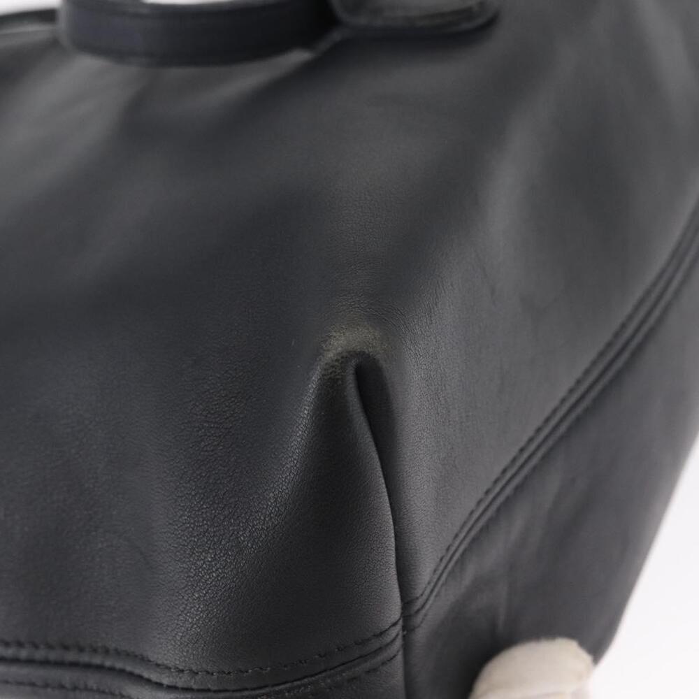 Coach Backpack Leather Navy Gold Auth am9839 - Picture 16 of 16